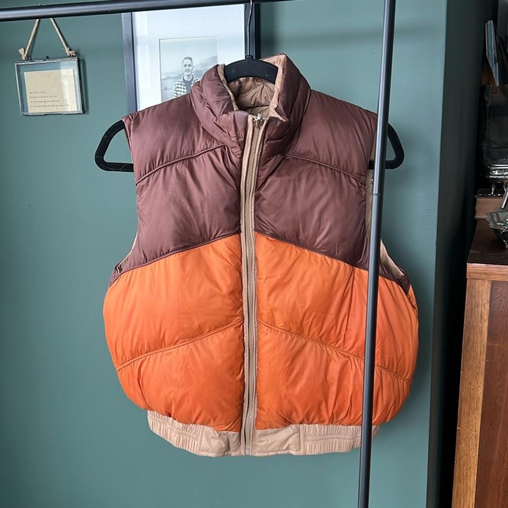 Vintage down vest